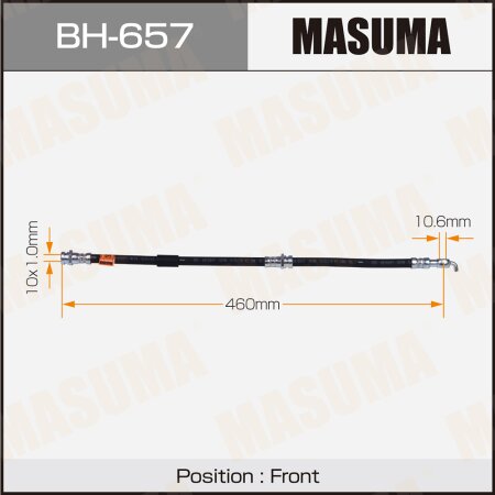 Шланг тормозной Masuma, BH-657