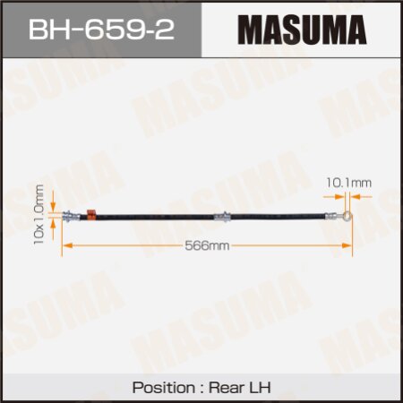 Шланг тормозной Masuma, BH-659-2