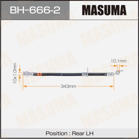 Шланг тормозной Masuma, BH-666-2
