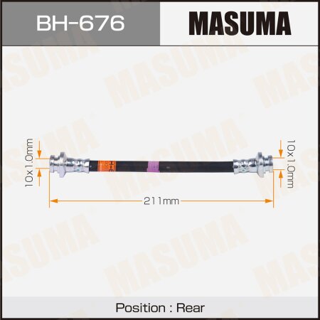 Шланг тормозной Masuma, BH-676