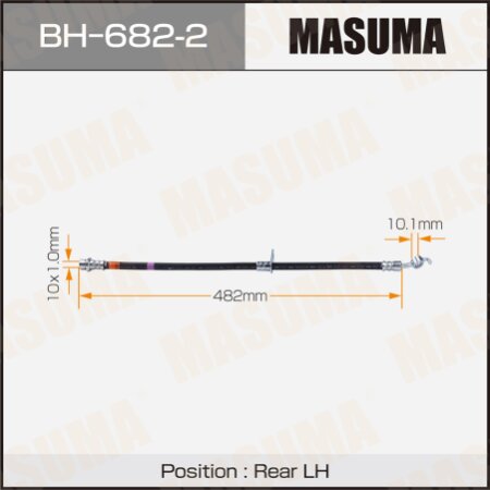 Шланг тормозной Masuma, BH-682-2