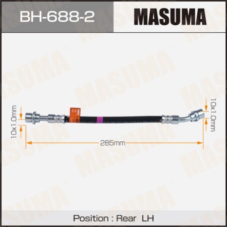 Шланг тормозной Masuma, BH-688-2