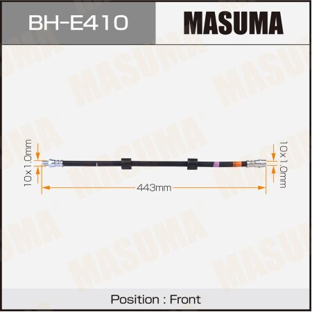 Шланг тормозной Masuma, BH-E410