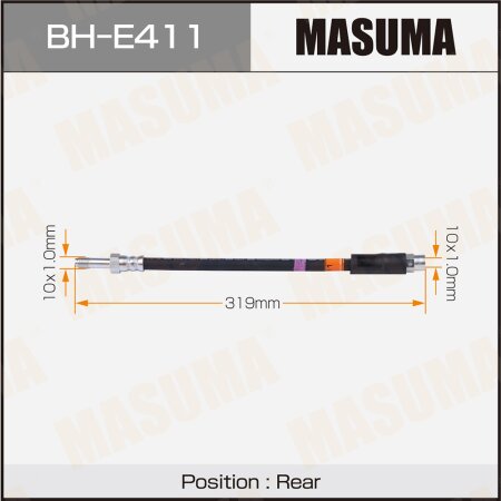 Шланг тормозной Masuma, BH-E411