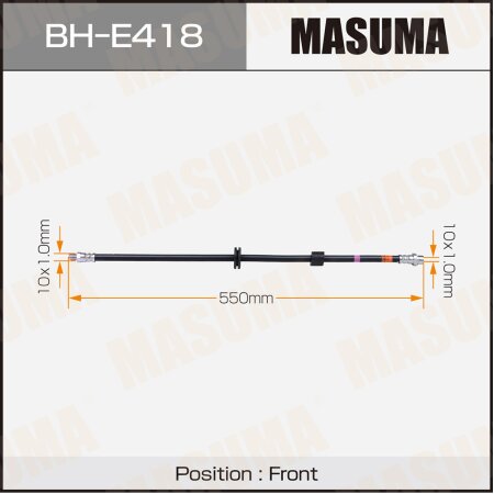 Шланг тормозной Masuma, BH-E418