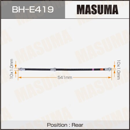 Шланг тормозной Masuma, BH-E419