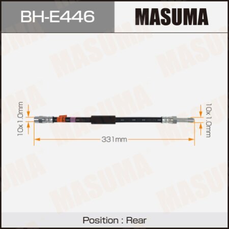 Шланг тормозной Masuma, BH-E446