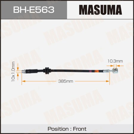 Шланг тормозной Masuma, BH-E563