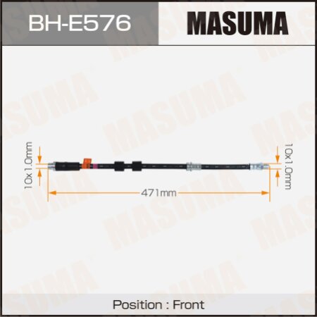 Шланг тормозной Masuma, BH-E576