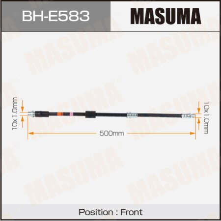 Шланг тормозной Masuma, BH-E583
