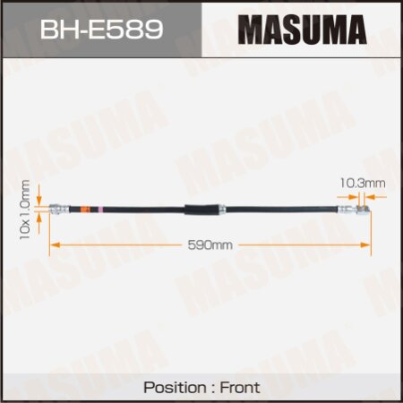 Шланг тормозной Masuma, BH-E589