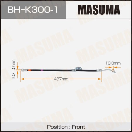 Шланг тормозной Masuma, BH-K300-1