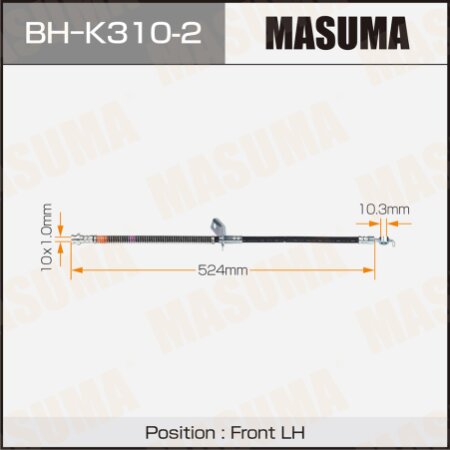 Шланг тормозной Masuma, BH-K310-2