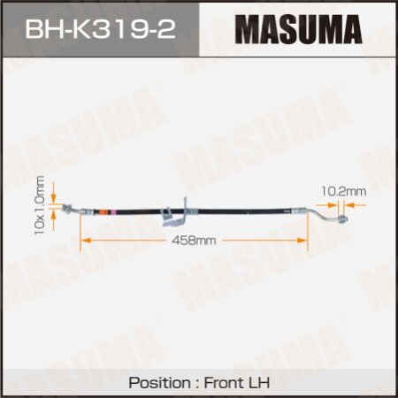 Шланг тормозной Masuma, BH-K319-2