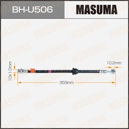 Шланг тормозной Masuma, BH-U506