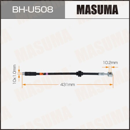 Шланг тормозной Masuma, BH-U508