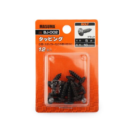 Self-tapping screw Masuma 5x16mm, set of 12pcs, BJ-002