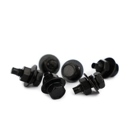 Bolt & nut set Masuma, М6x16x1.0 (pack of 6pcs), BJ-010