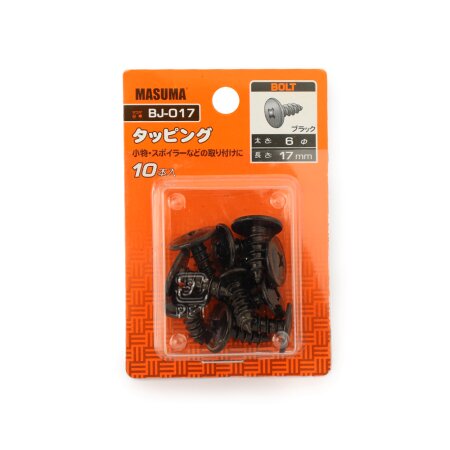Self-tapping screw Masuma 6x17mm, set of 10pcs, BJ-017