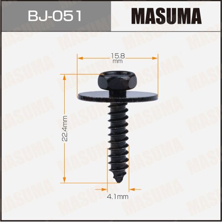 Саморез MASUMA ST4.2X20, набор 10шт, BJ-051