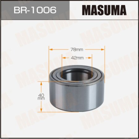 Подшипник ступичный Masuma, BR-1006