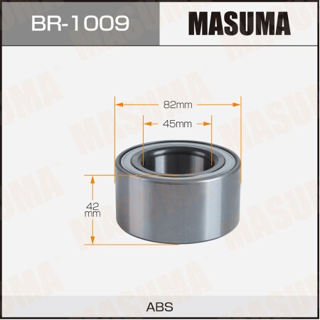 Подшипник ступичный Masuma (ABS), BR-1009