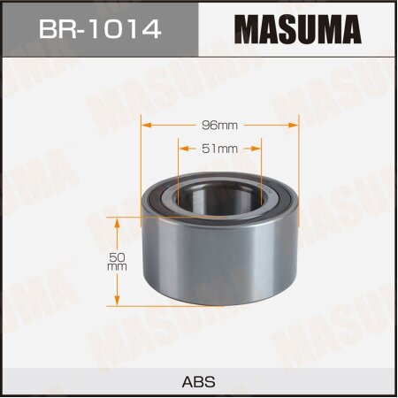 Подшипник ступичный Masuma (ABS), BR-1014