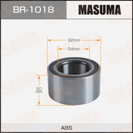 Подшипник ступичный Masuma (ABS), BR-1018