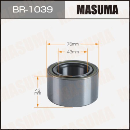 Подшипник ступичный Masuma, BR-1039