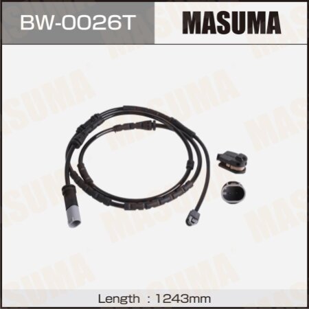 Brake pad wear sensors Masuma, BW-0026T