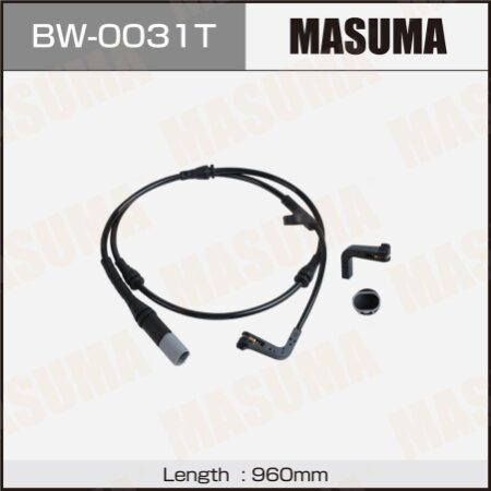 Brake pad wear sensors Masuma, BW-0031T