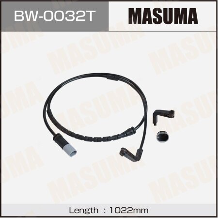 Brake pad wear sensors Masuma, BW-0032T