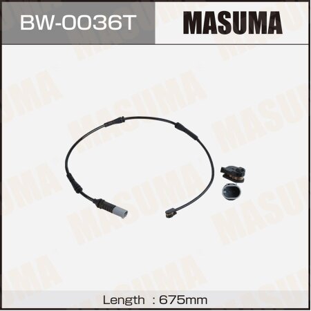 Brake pad wear sensors Masuma, BW-0036T