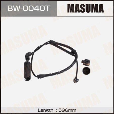 Датчик износа тормозных колодок Masuma, BW-0040T