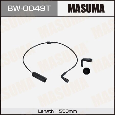 Датчик износа тормозных колодок Masuma, BW-0049T