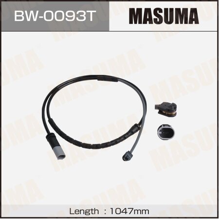 Датчик износа тормозных колодок Masuma, BW-0093T