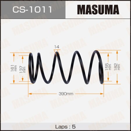 Пружина подвески Masuma, CS-1011
