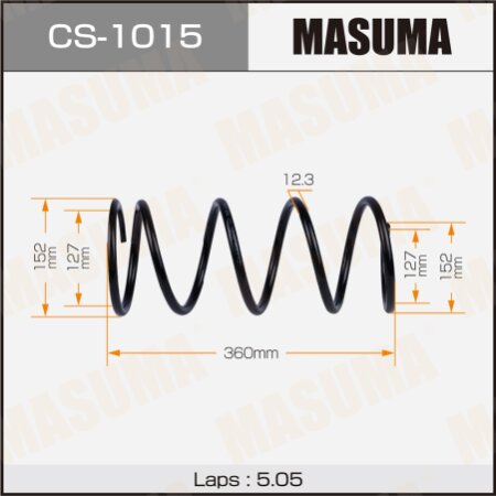 Пружина подвески Masuma, CS-1015