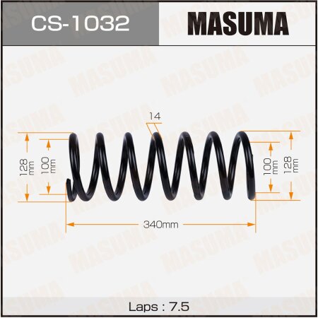 Пружина подвески Masuma, CS-1032