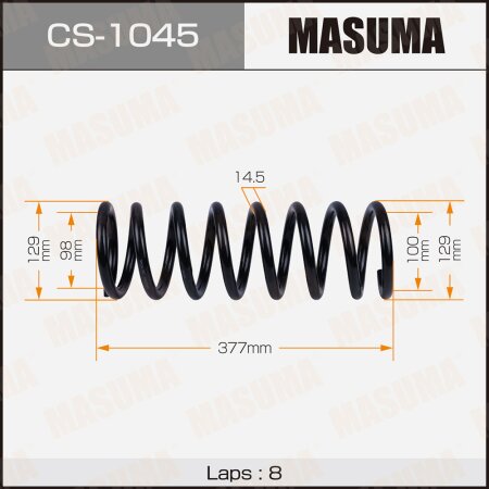 Пружина подвески Masuma, CS-1045
