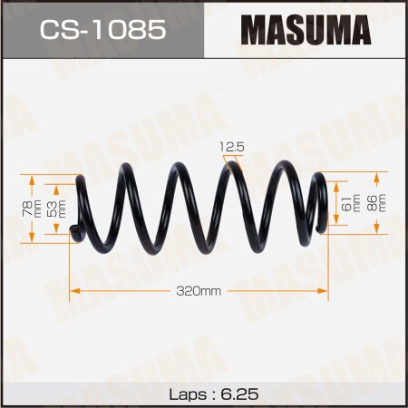 Coil spring Masuma, CS-1085
