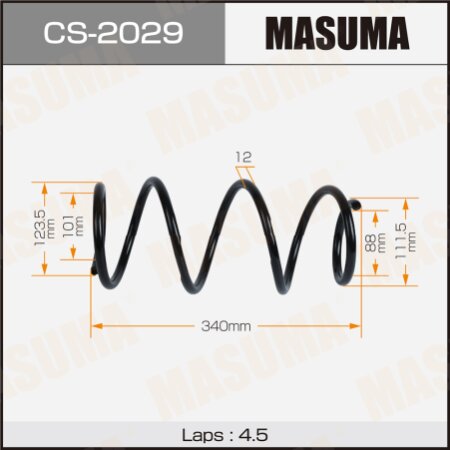 Coil spring Masuma, CS-2029