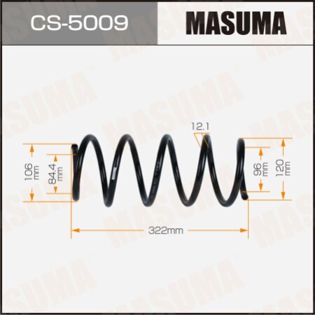 Пружина подвески Masuma, CS-5009