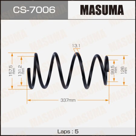 Coil spring Masuma, CS-7006