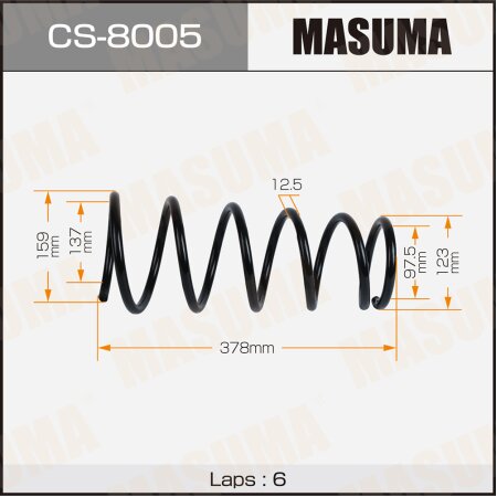 Coil spring Masuma, CS-8005