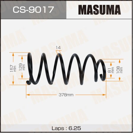 Coil spring Masuma, CS-9017