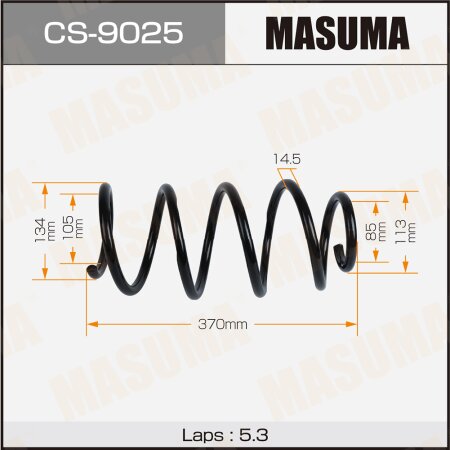 Coil spring Masuma, CS-9025