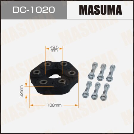 Муфта карданной передачи Masuma, DC-1020