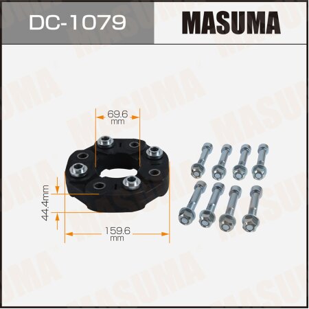 Cardan transmission coupling Masuma, DC-1079