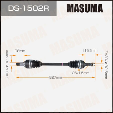 Привод в сборе MASUMA, DS-1502R